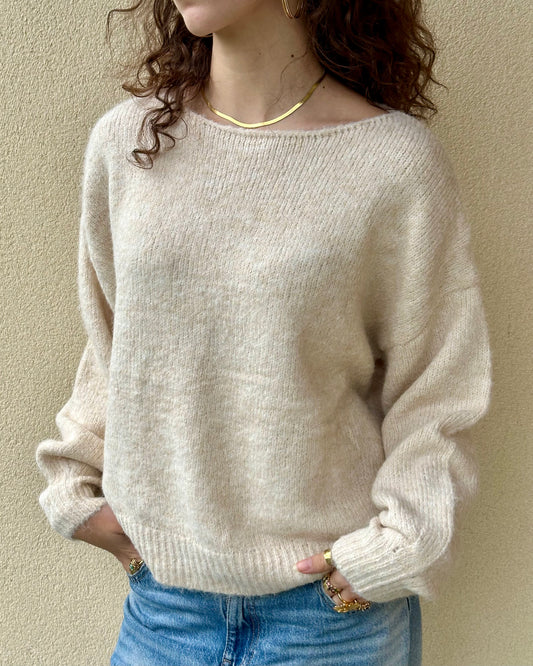 Pull beige